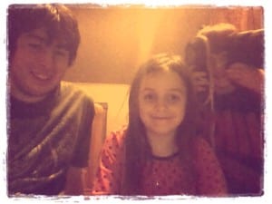 Me, my cousin, and my nephew. November 28th, 2014.