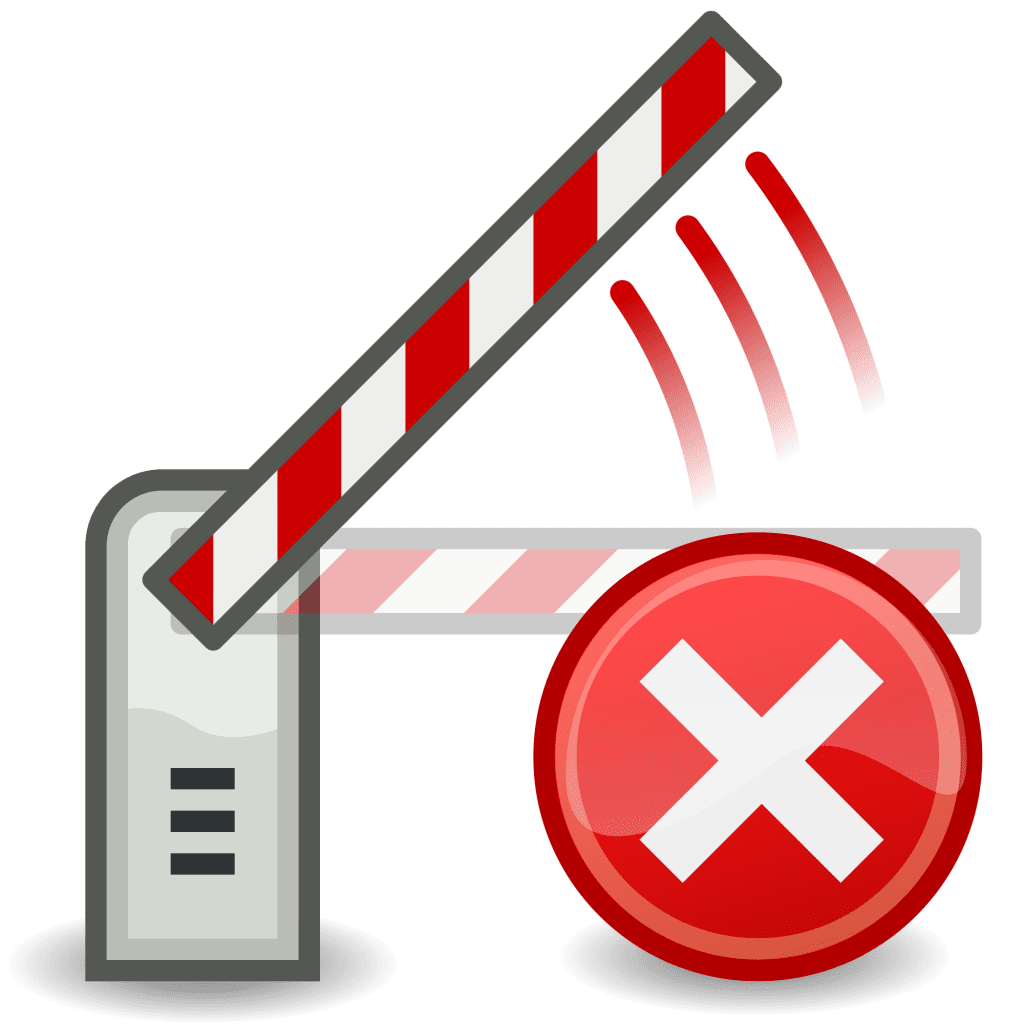 Emblem-unblock-denied.svg