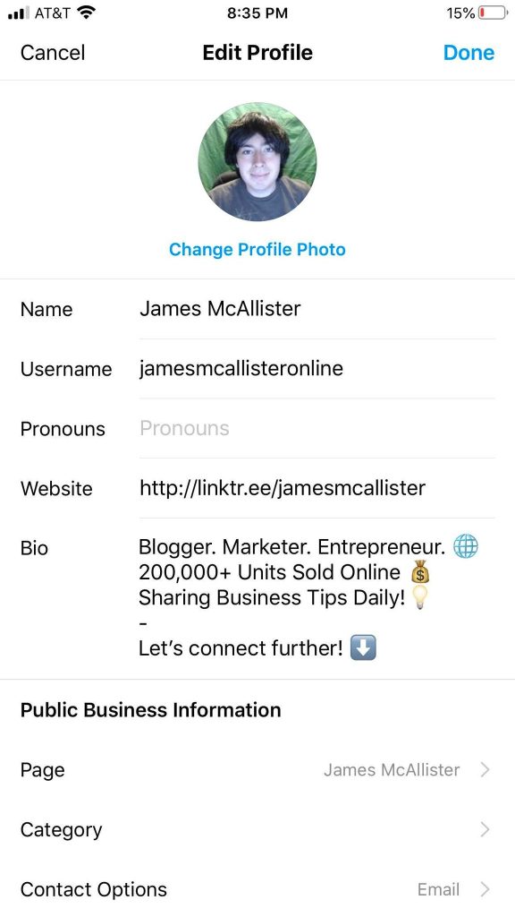 Change Instagram Username