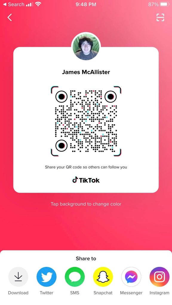 TikTok QR Code