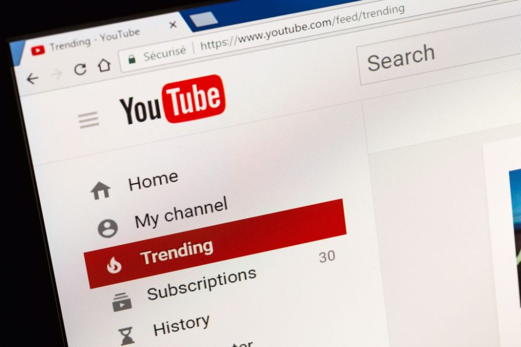 YouTube Website