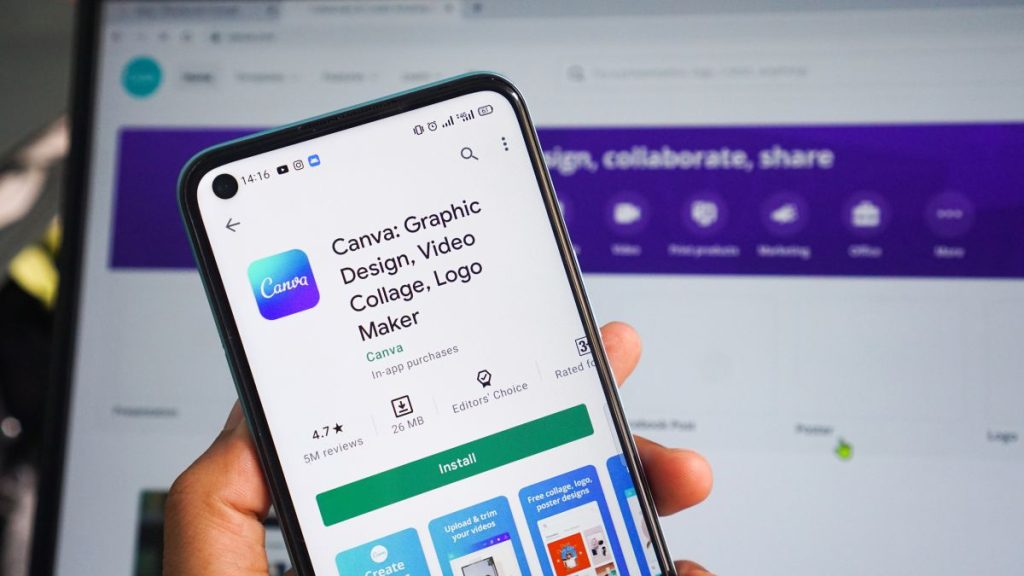 Canva Website And App