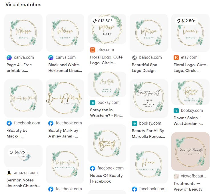 Visual Matches For Canva Logo